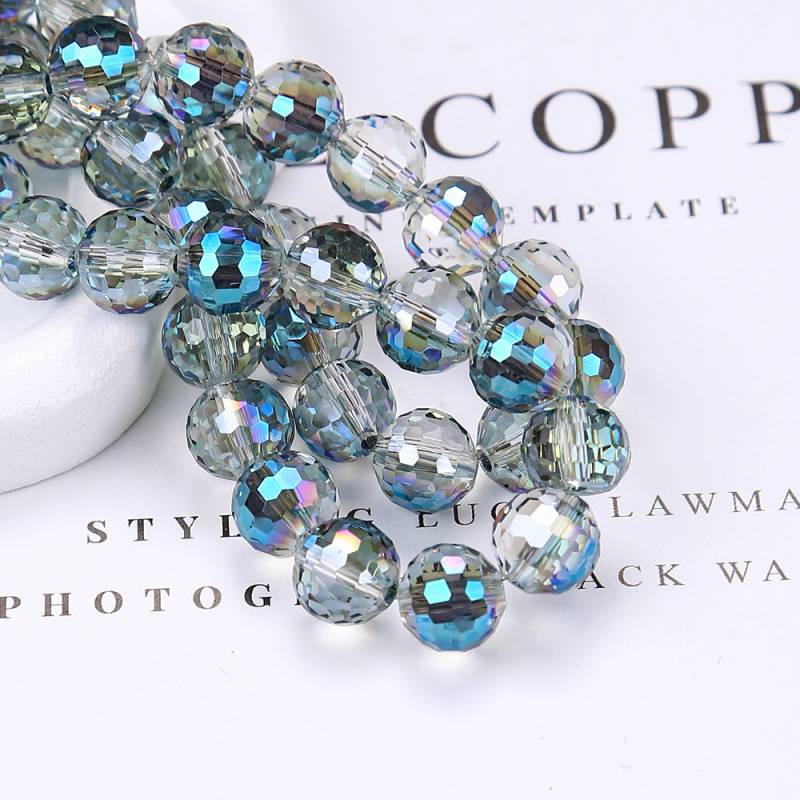 High Quality Transparent Bling Glass Crystal Disco Ball Beads【10mm size】