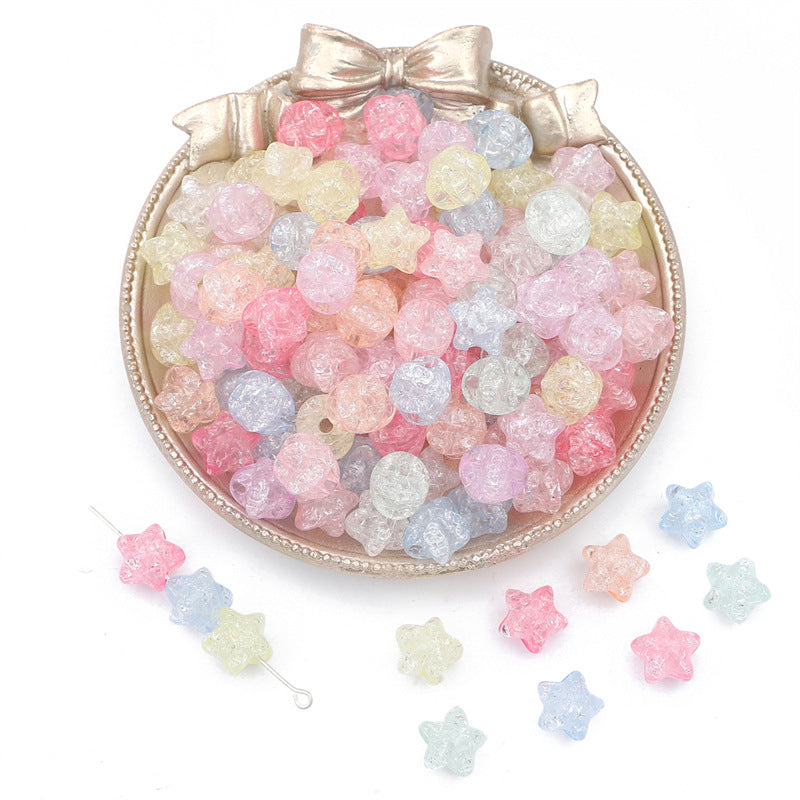 Colorful Acrylic Star Beads