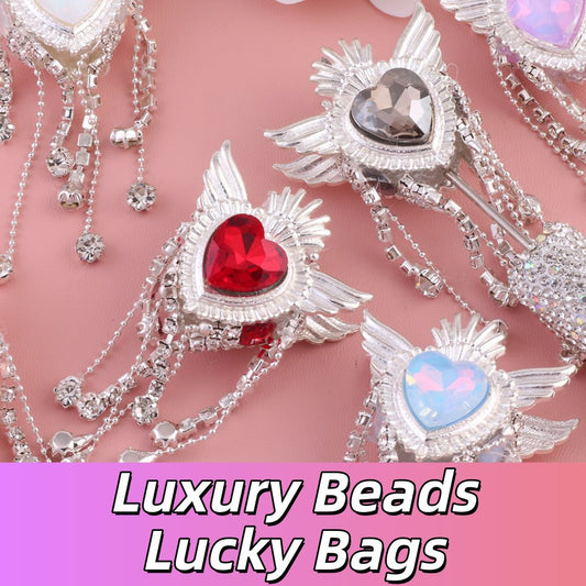 Luxury Beads for DIY Pen/Key Chain-Open in Live【Charm Game】