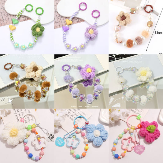 Flower Phone/Key Chain